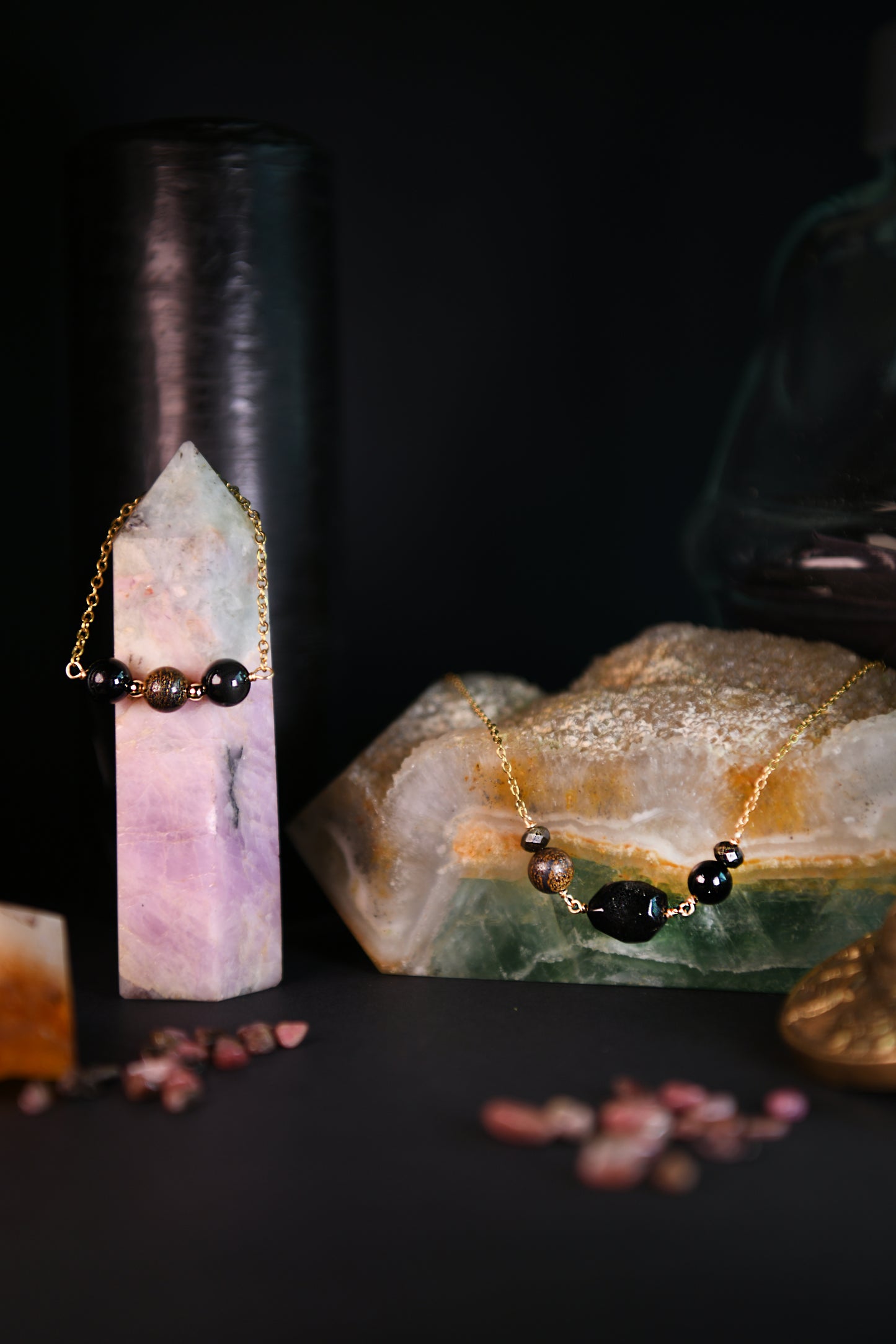Barrier Intention Bracelet & Necklace Set