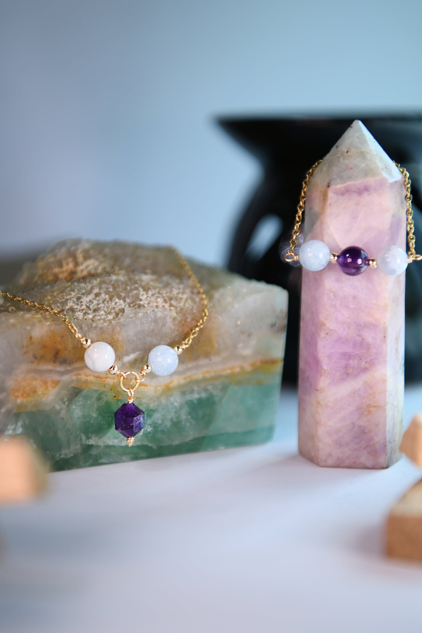 Tranquilé Intention Bracelet & Necklace Set