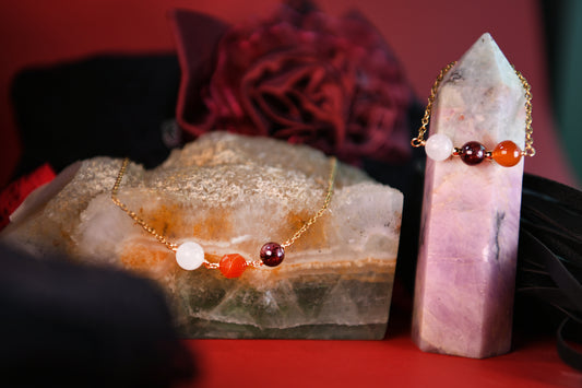 Aphrodisia Intention Bracelet & Necklace Set