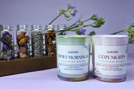 Seasonal Duo – Dewy Mornings & Cozy Nights